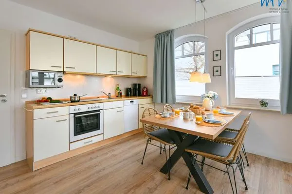 Küche / Küchenzeile Villa Kranich Ferienwohnung 6