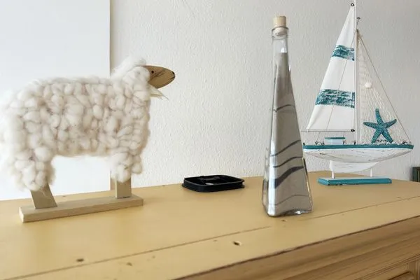 Dekoratives Detail Haus Nordenlicht Ferienwohnung Watt'n Blick