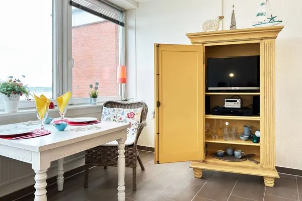 TV / Multimedia Haus Nordenlicht Ferienwohnung Watt'n Blick