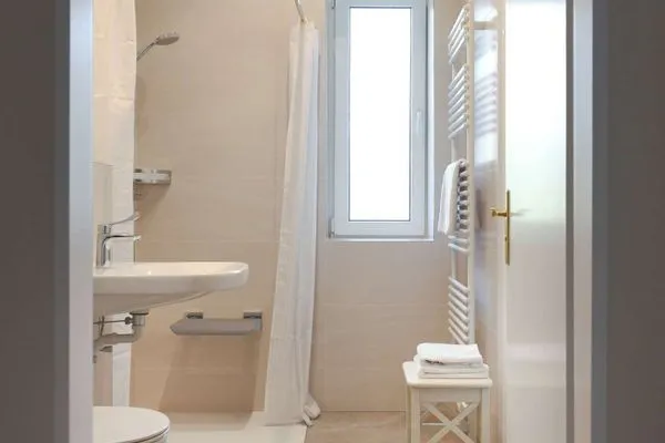 Badezimmer Haus am Hövt Ferienwohnung 1