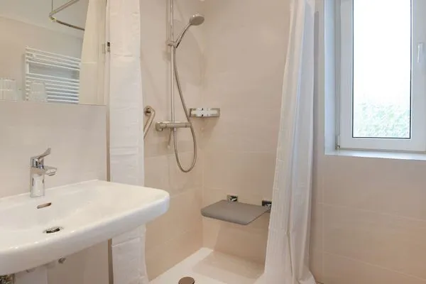 Badezimmer Haus am Hövt Ferienwohnung 1