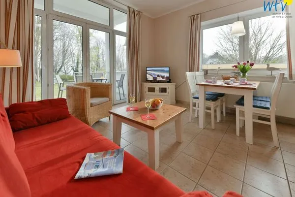 Wohnzimmer Haus am Hövt Ferienwohnung 2