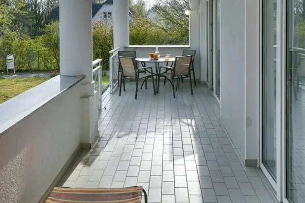 Terrasse Haus am Hövt Ferienwohnung 2