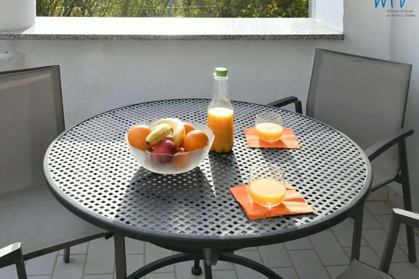 Terrasse Haus am Hövt Ferienwohnung 2