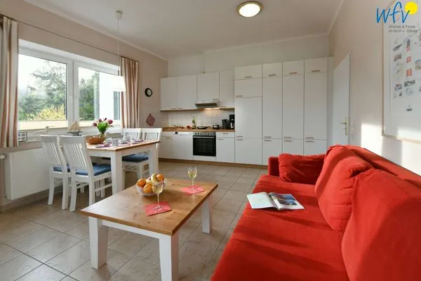 Wohnzimmer Haus am Hövt Ferienwohnung 2