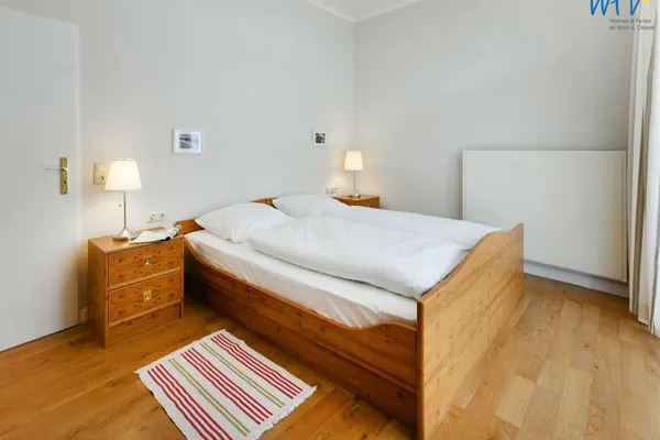 Schlafzimmer Haus am Hövt Ferienwohnung 2