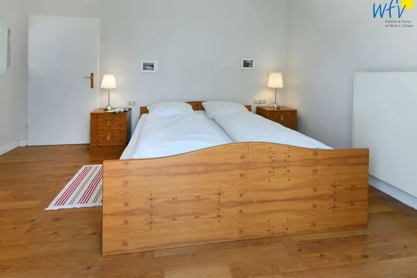 Schlafzimmer Haus am Hövt Ferienwohnung 2