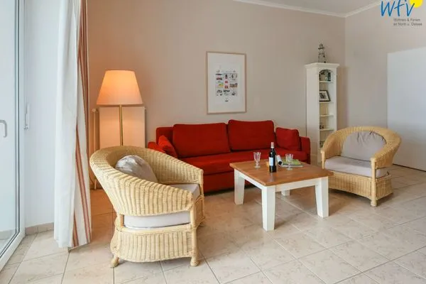 Wohnzimmer Haus am Hövt Ferienwohnung 3