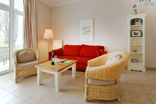 Wohnzimmer Haus am Hövt Ferienwohnung 3