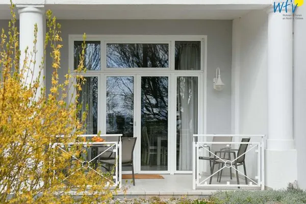 Terrasse Haus am Hövt Ferienwohnung 3