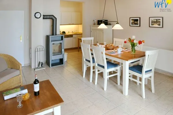 Wohnzimmer Haus am Hövt Ferienwohnung 3