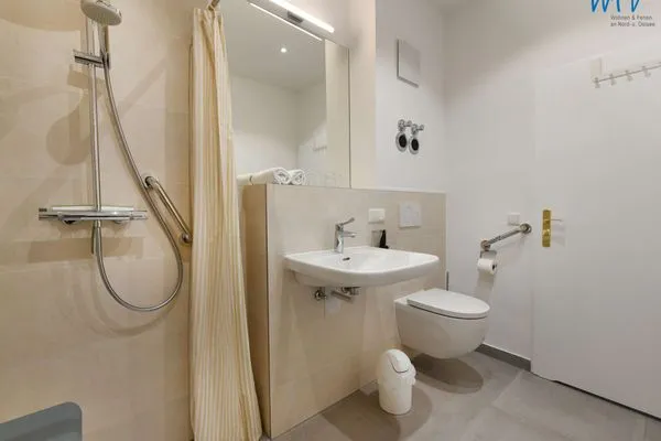 Badezimmer Haus am Hövt Ferienwohnung 3