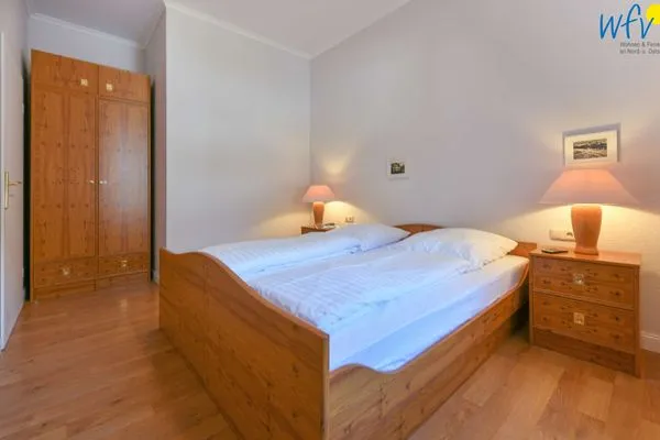 Schlafzimmer Haus am Hövt Ferienwohnung 3