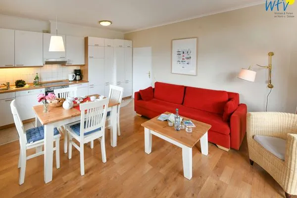 Wohnzimmer Haus am Hövt Ferienwohnung 5