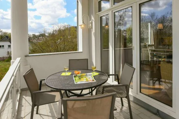 Balkon Haus am Hövt Ferienwohnung 5