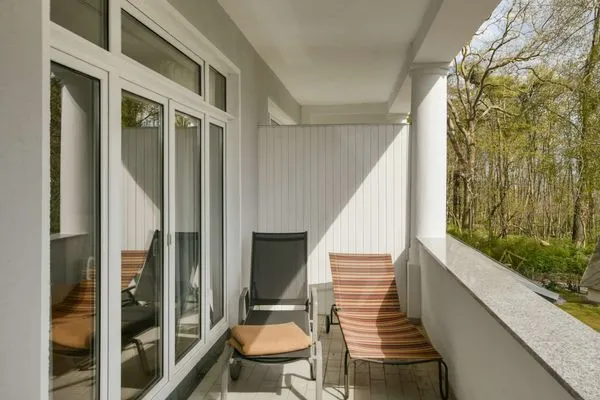 Balkon Haus am Hövt Ferienwohnung 5