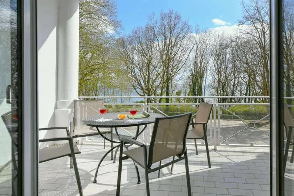 Balkon Haus am Hövt Ferienwohnung 6