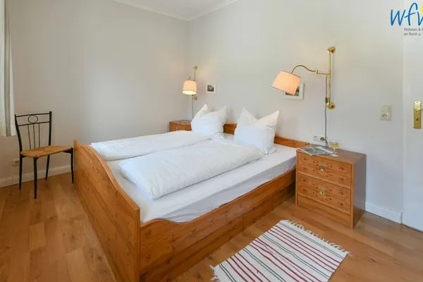 Schlafzimmer Haus am Hövt Ferienwohnung 6