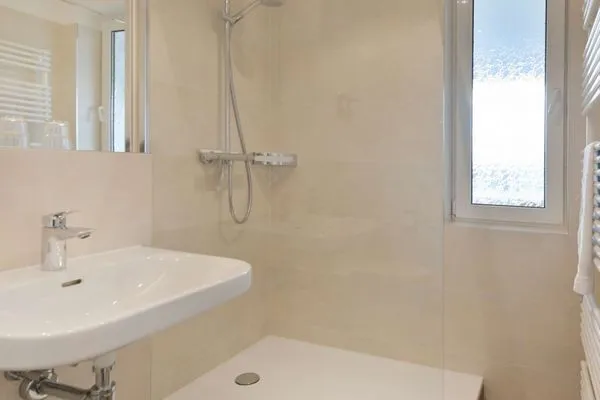 Badezimmer Haus am Hövt Ferienwohnung 6