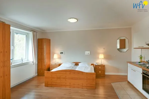 Schlafzimmer Haus am Hövt Ferienwohnung 7