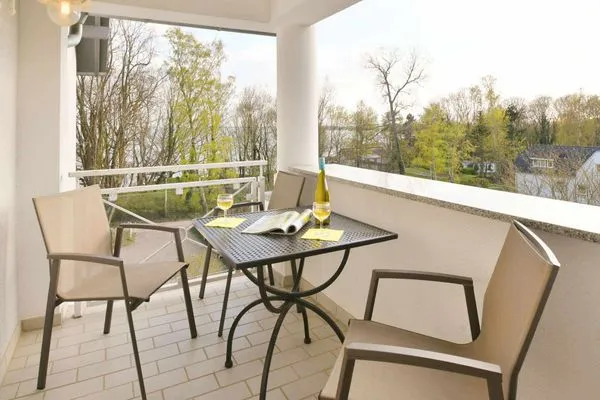Balkon Haus am Hövt Ferienwohnung 7