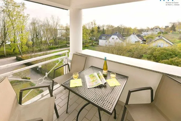Balkon Haus am Hövt Ferienwohnung 7