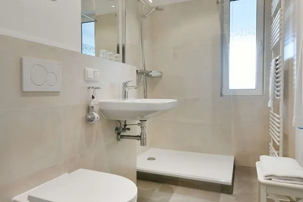 Badezimmer Haus am Hövt Ferienwohnung 7