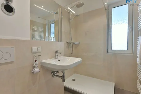 Badezimmer Haus am Hövt Ferienwohnung 7