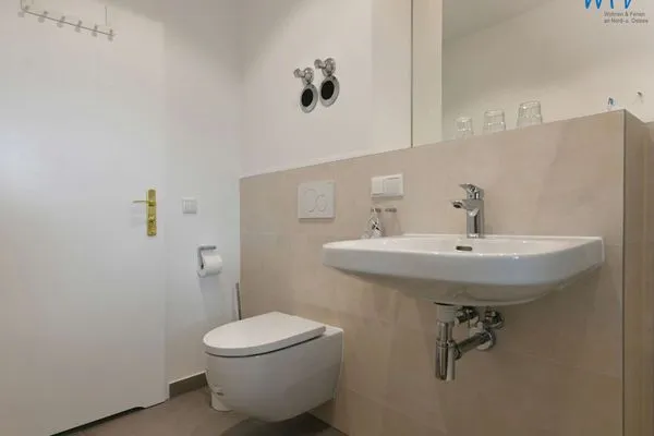 Badezimmer Haus am Hövt Ferienwohnung 7