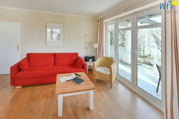 Wohnzimmer Haus am Hövt Ferienwohnung 8