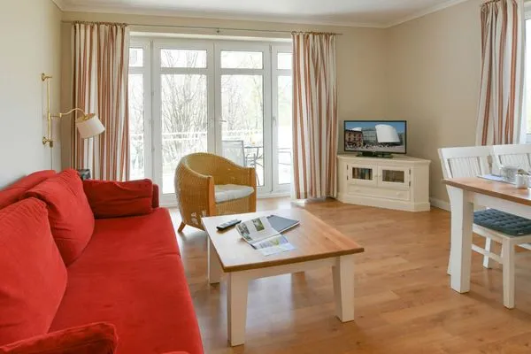 Wohnzimmer Haus am Hövt Ferienwohnung 8