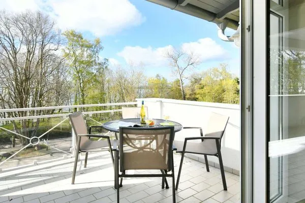 Balkon Haus am Hövt Ferienwohnung 8