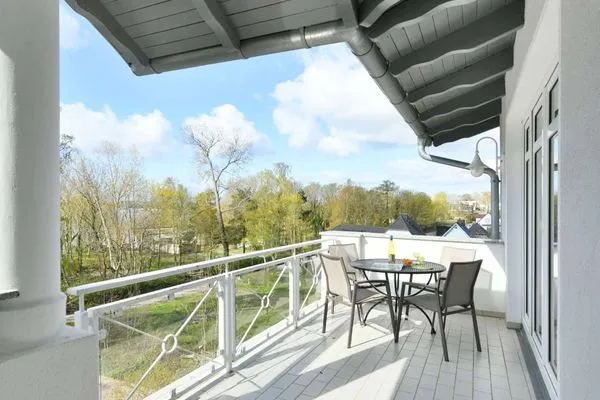 Balkon Haus am Hövt Ferienwohnung 8