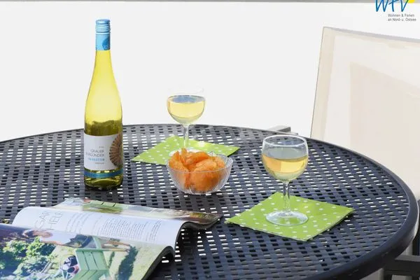 Balkon Haus am Hövt Ferienwohnung 8