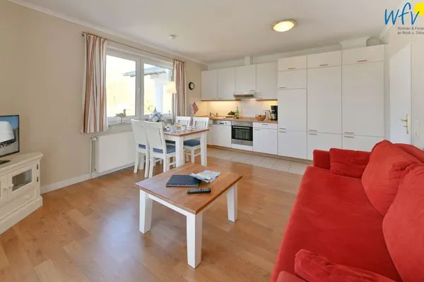 Wohnzimmer Haus am Hövt Ferienwohnung 8