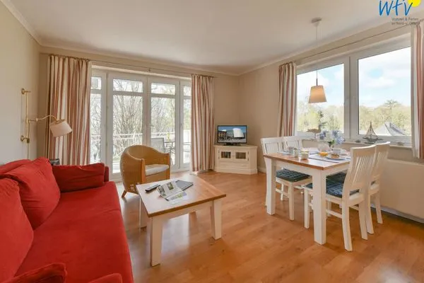 Wohnzimmer Haus am Hövt Ferienwohnung 8