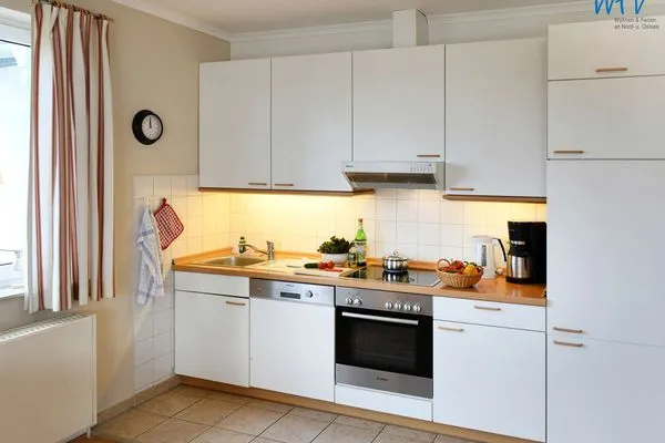 Küche / Küchenzeile Haus am Hövt Ferienwohnung 8