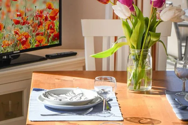 Dekoratives Detail Haus am Hövt Ferienwohnung 9