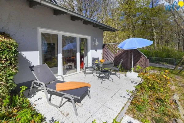 Terrasse Haus am Hövt Ferienwohnung 11