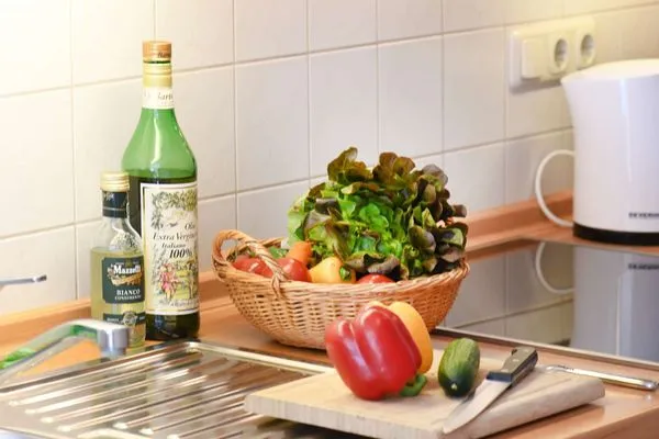 Küche / Küchenzeile Haus am Hövt Ferienwohnung 11