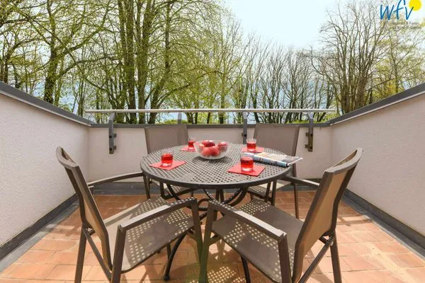 Balkon Haus am Hövt Ferienwohnung 14