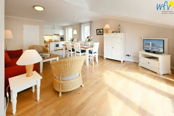 Wohnzimmer Haus am Hövt Ferienwohnung 14