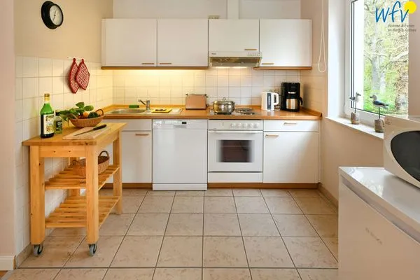 Küche / Küchenzeile Haus am Hövt Ferienwohnung 14