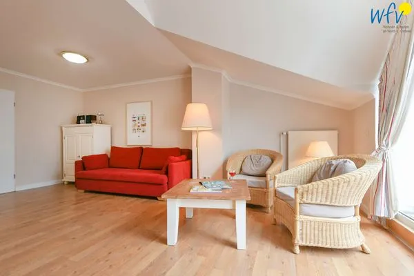 Wohnzimmer Haus am Hövt Ferienwohnung 15