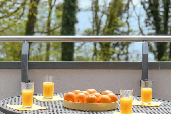 Balkon Haus am Hövt Ferienwohnung 15