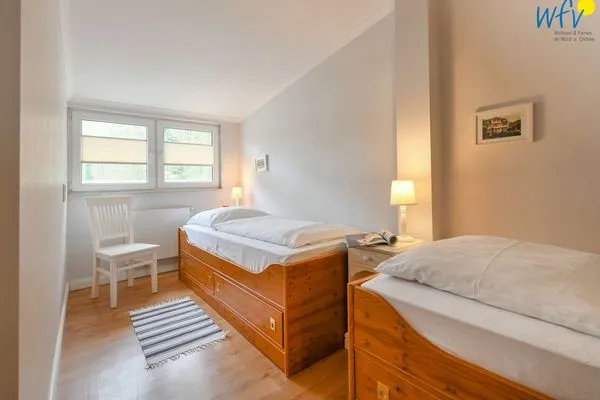 Schlafzimmer Haus am Hövt Ferienwohnung 15