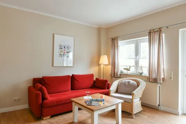 Wohnzimmer Haus am Hövt Ferienwohnung 16