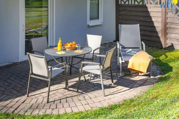 Terrasse Haus am Hövt Ferienwohnung 16