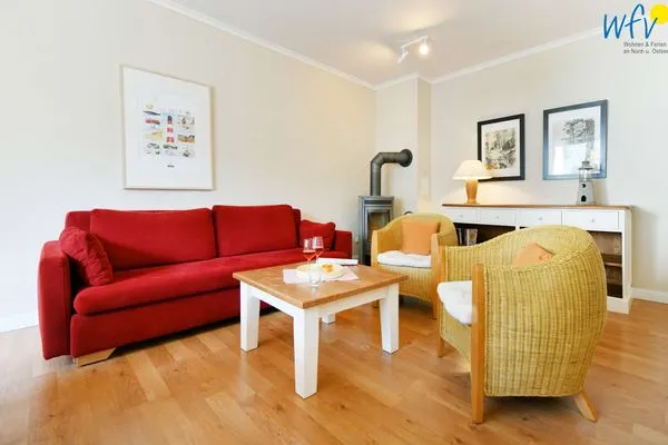 Wohnzimmer Haus am Hövt Ferienwohnung 17