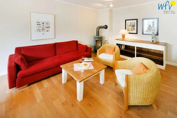 Wohnzimmer Haus am Hövt Ferienwohnung 17
